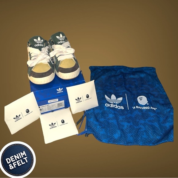 adidas x A Bathing Ape NRTN 'Sand' IE6118 Shoe/Sneaker|RARE NEW! FULL INCLUSION! - Picture 6 of 16